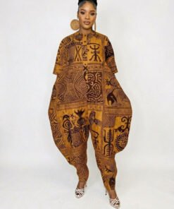 Amara Adire Jumpsuit