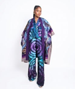 Alternative view of Royal Indigo Adire