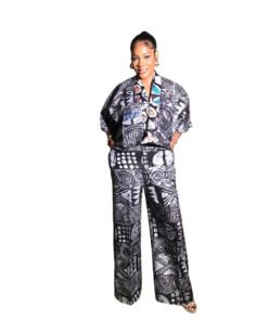 Midnight Adire Luxe Set