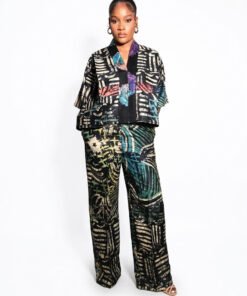 Emerald Dynasty Adire Luxe Set