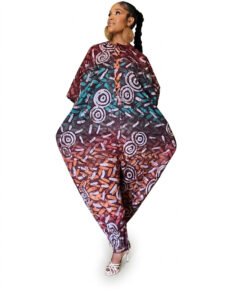 Alternative view of Sunset Dynasty Adire Jumpsuit