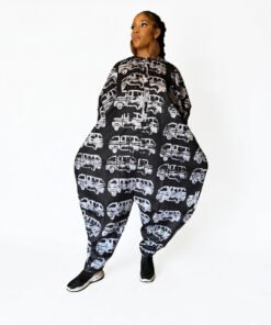 Alternative view of Midnight Voyager Adire Jumpsuit