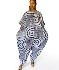 Alternative view of Indigo Royal Adire Jumpsuit